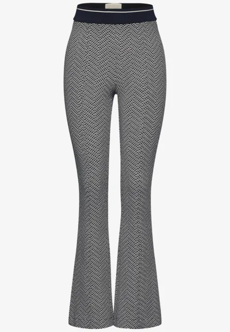 Bootcut Hose night sky blue