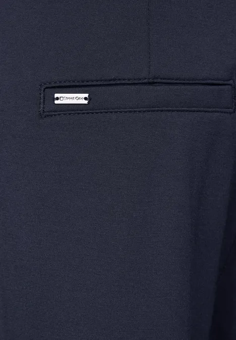 Hose im Casual Fit deep blue