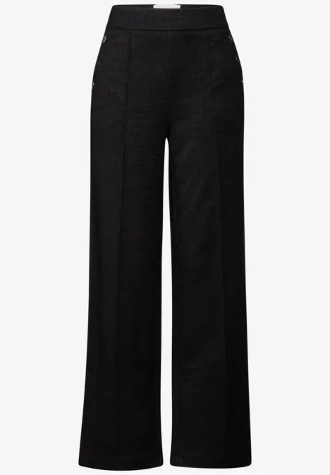 Bouclé Hose Black