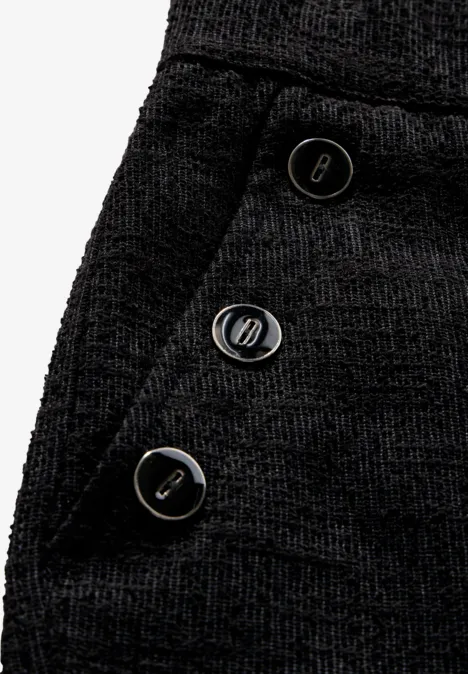 Bouclé Hose Black