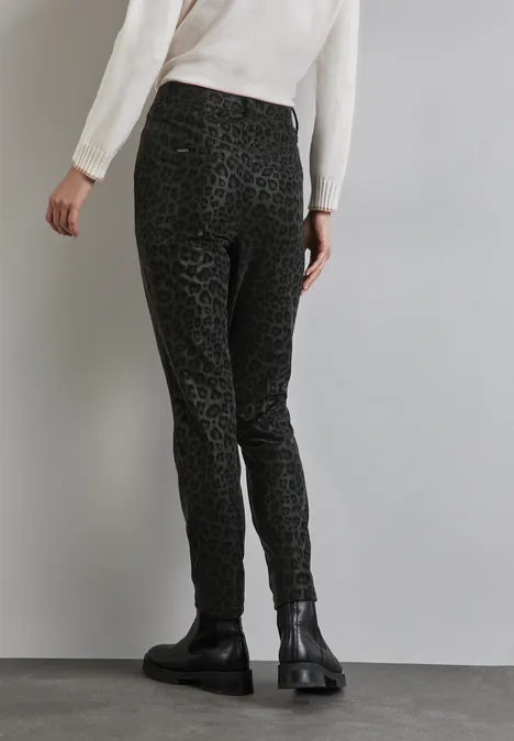 Beschichtete Leo-Hose Black