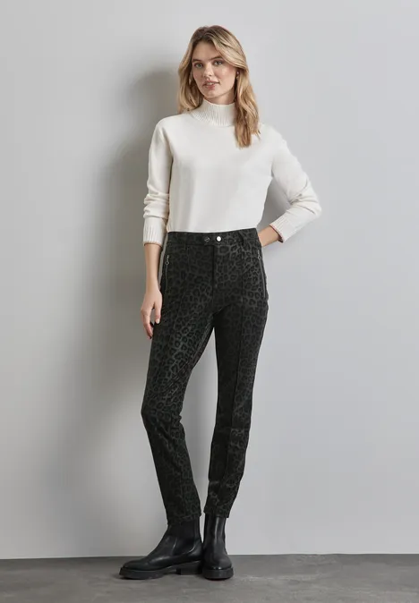 Beschichtete Leo-Hose Black