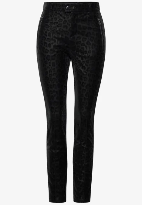 Beschichtete Leo-Hose Black