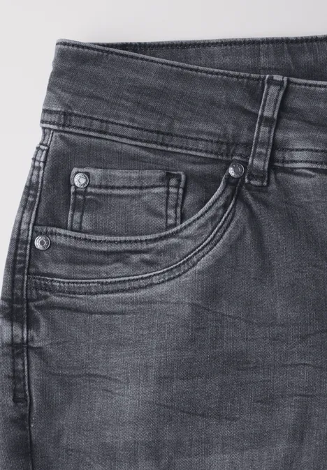 Jeans im Casual Fit Grey Wash