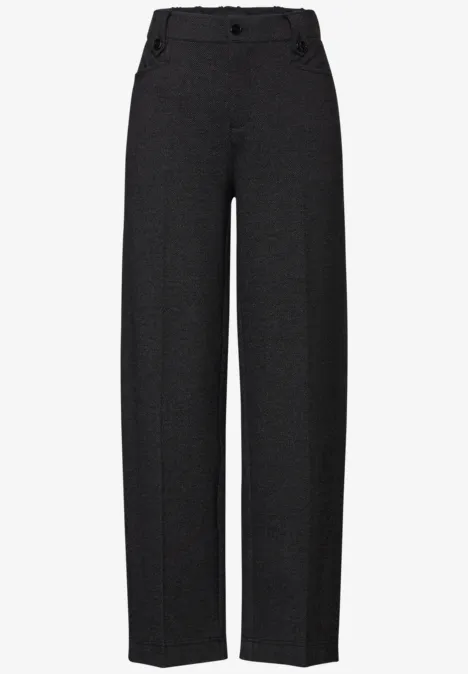 Straight Leg Hose Black