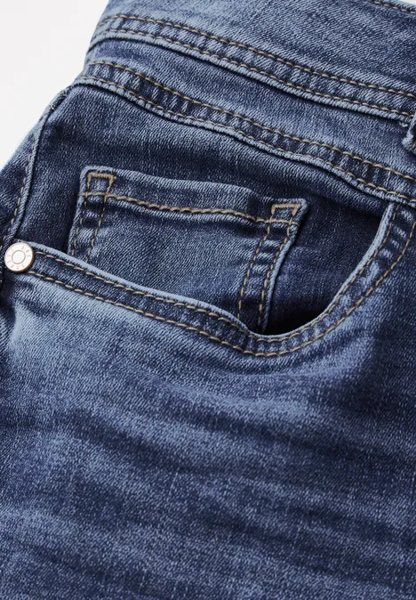 Jeans im Slim Fit Mid Blue Wash Jeans im Slim Fit Mid Blue Wash