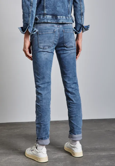 Jeans im Casual Fit Light Blue Wash