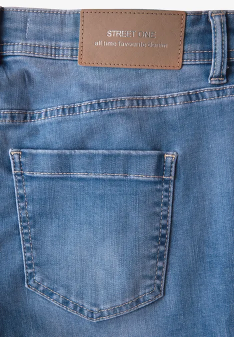 Jeans im Casual Fit Light Blue Wash
