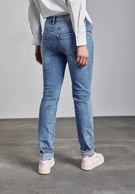 Jeans im Casual Fit Light Blue Wash