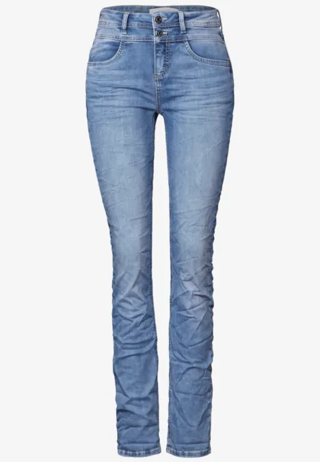 Jeans im Casual Fit Light Blue Wash