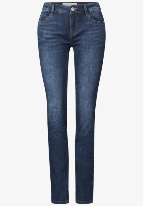 Jeans im Casual Fit Dark Blue Wash