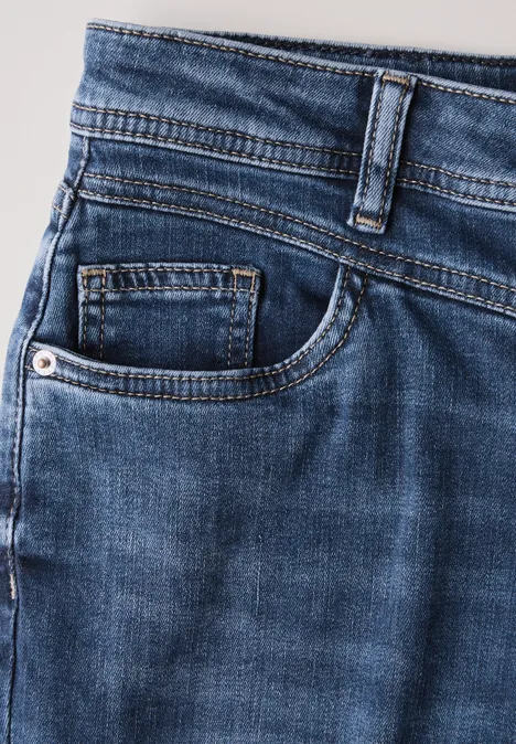 Bootcut Jeans Mid Blue Random