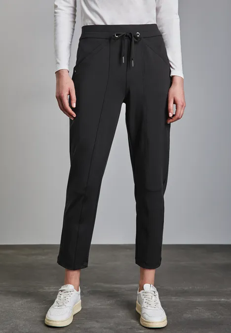 Hose im Loose Fit Black