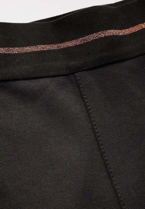 7/8 Wide Leg Hose dark oak brown