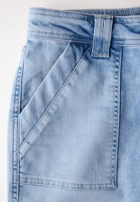 Jeans im Cargo-Look Ultra Bleach Random Washed Jeans im Cargo-Look Ultra Bleach Random Washed