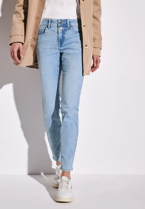 Slim Fit Jeans Light Blue soft wash