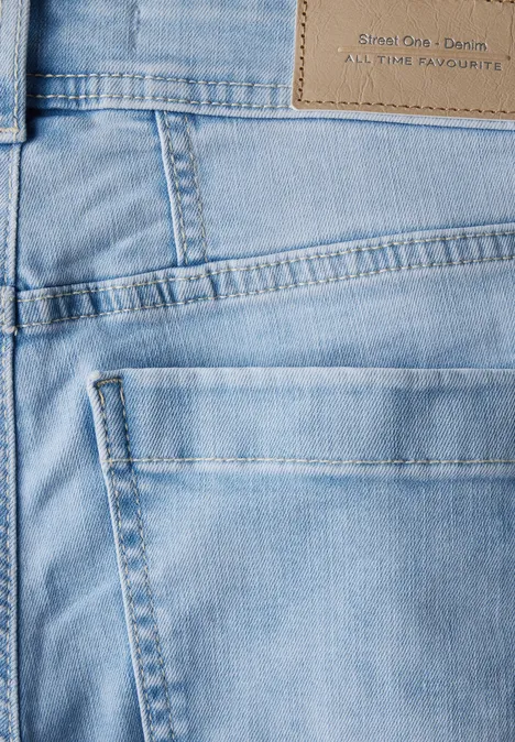 Slim Fit Jeans Light Blue soft wash