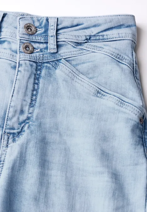 Wide Leg Jeans Super Bleach washed