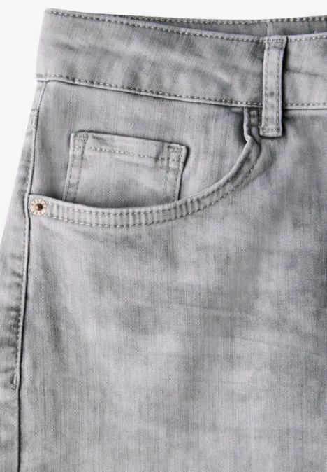 Wide Leg Jeans Ice grey wash