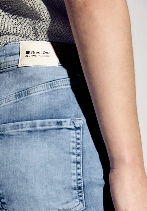 Wide Leg Jeans Super Bleach washed