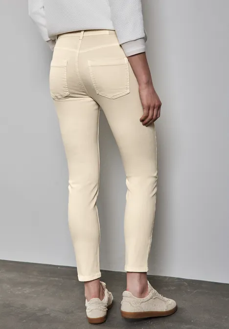 Slim Fit Jeans ecru washed
