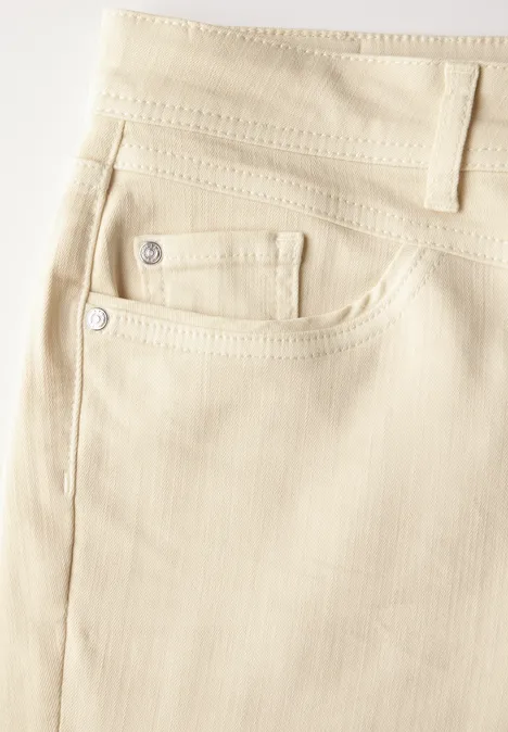 Slim Fit Jeans ecru washed