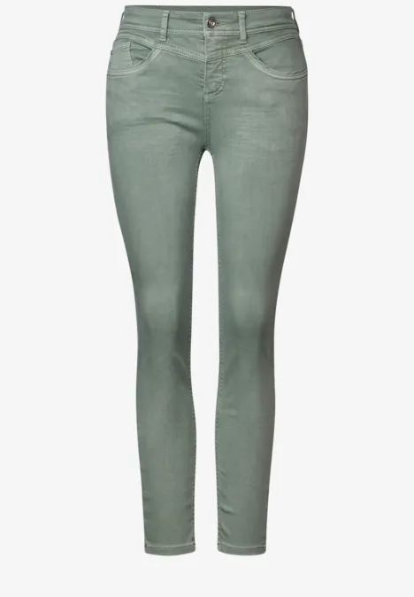 Slim Fit Jeans Olive Washed