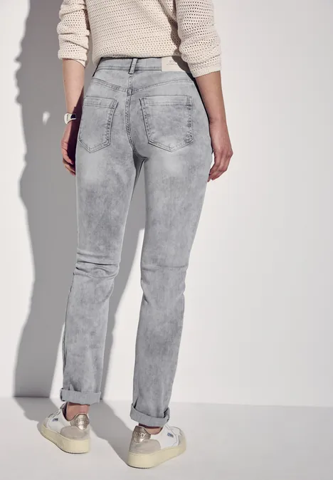 Jeans im Casual Fit Ice grey wash