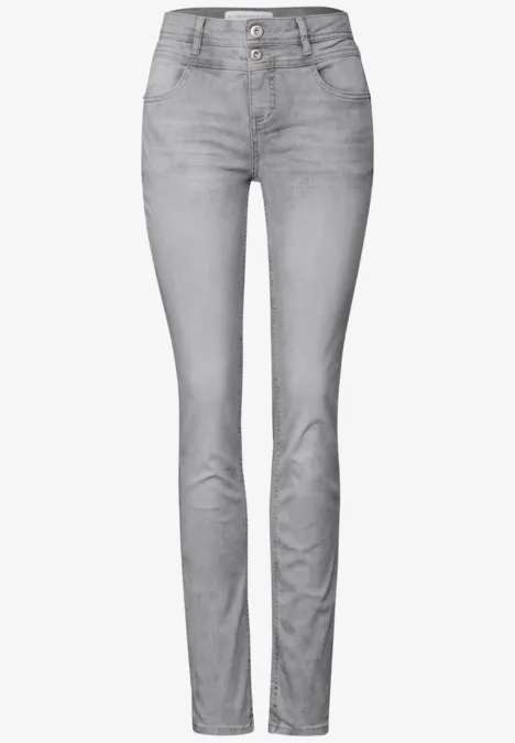 Jeans im Casual Fit Ice grey wash