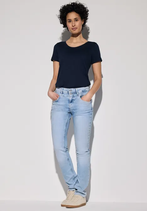Jeans im Casual Fit Super Bleach washed