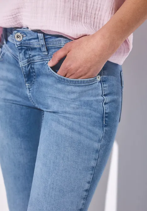 Slim Fit Jeans Light blue washed