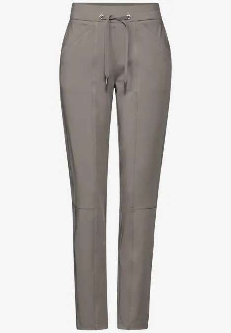 Hose im Loose Fit ashen maple beige