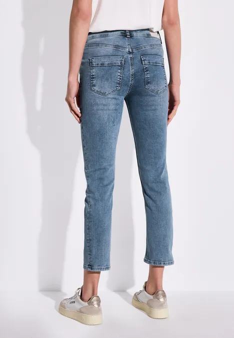 7/8-Jeans im Casual Fit Medium Blue Random Acid