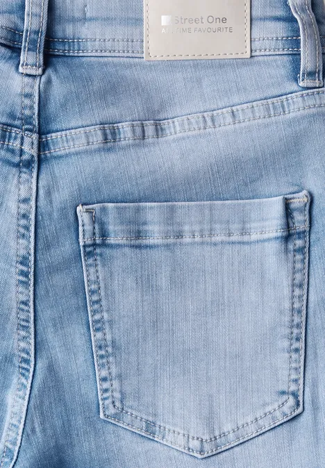Jeans 7/8 en Slim Fit Ultra Bleach Random Washed