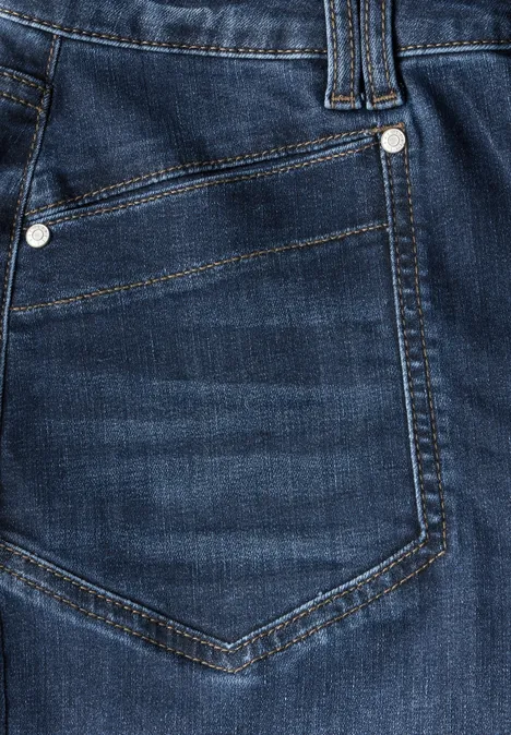 Wide Legs Jeans dark indigo washed