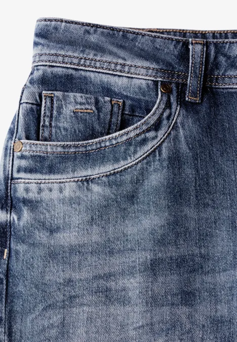 Jeans en coupe loose Medium Blue tint