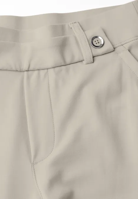 Straight Leg Hose stone beige