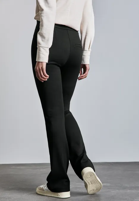 Pantalon bootcut Black