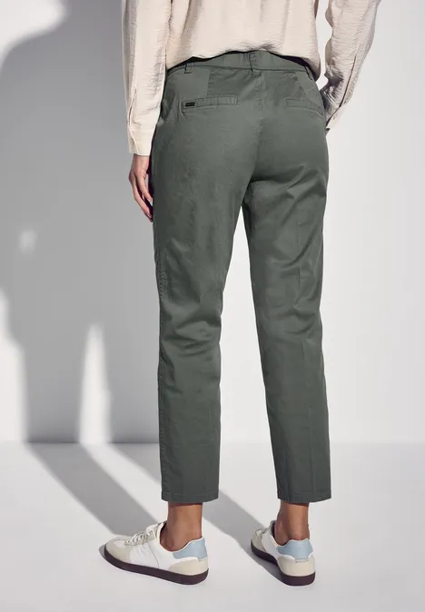 Softe Twill Chino muse green