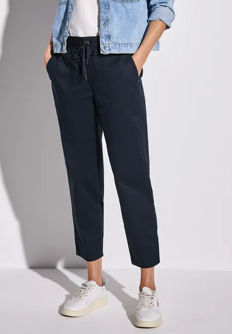 Pantalon au look cargo deep blue