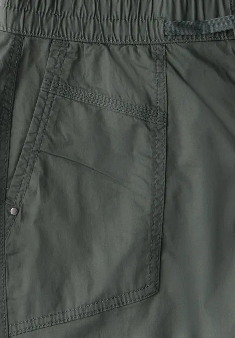 Pantalon au look cargo marshy green