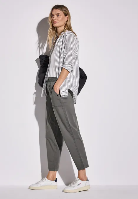 Pantalon au look cargo overcast grey