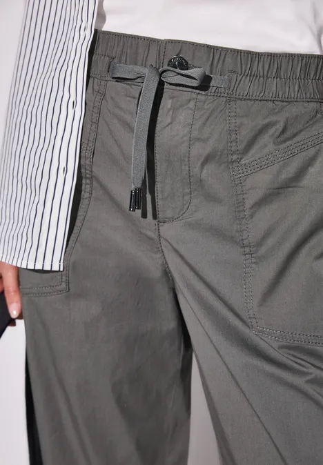 Pantalon au look cargo overcast grey