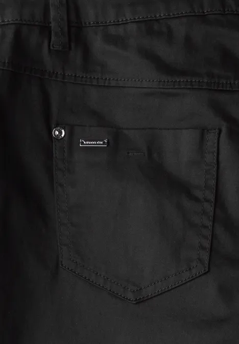 7/8-Satinhose Black