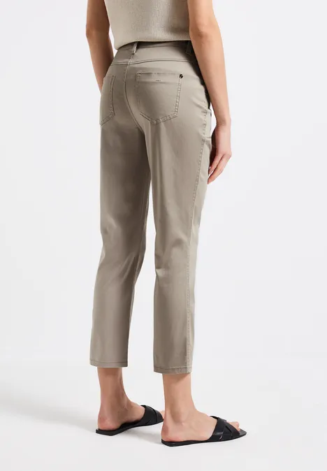 7/8-Satinhose cool ivory