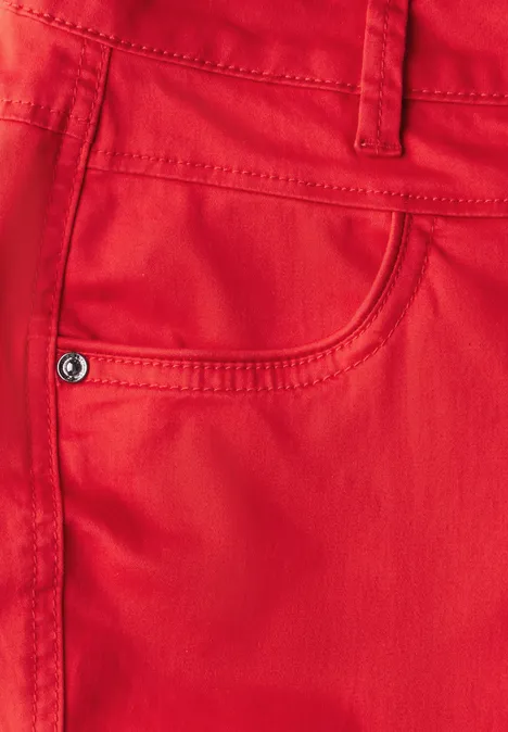 7/8-Satinhose glory red