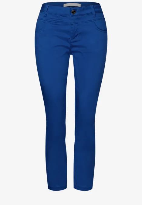 7/8-Satinhose dodger blue