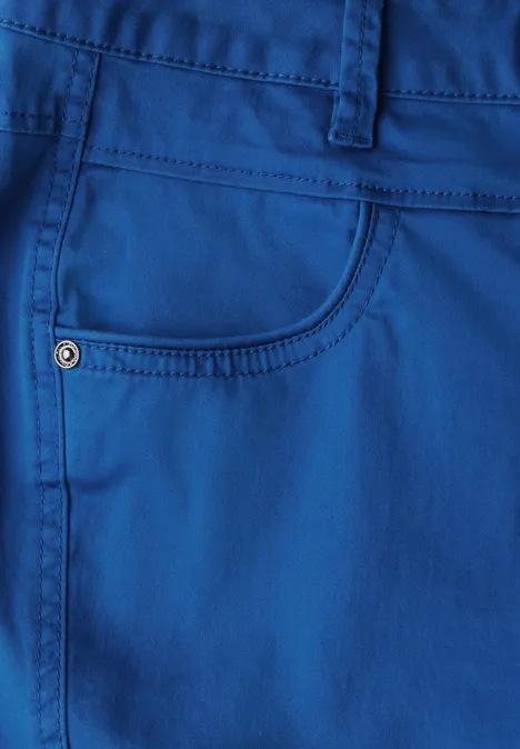 7/8-Satinhose dodger blue