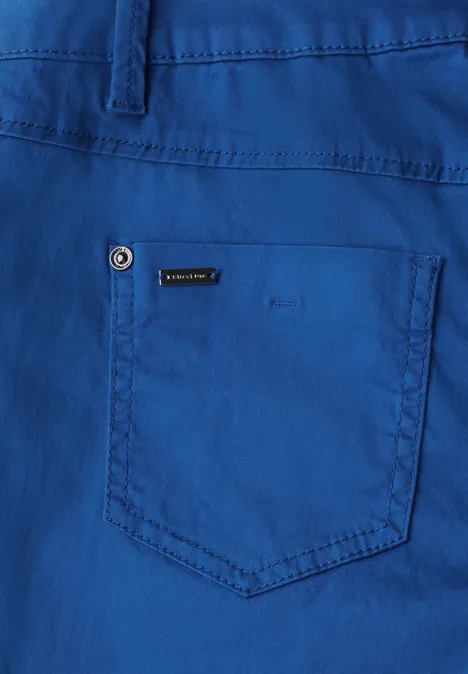 7/8-Satinhose dodger blue