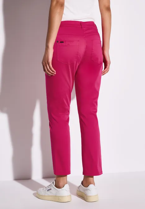 7/8-Satinhose juicy berry